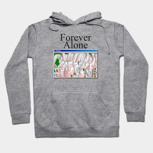 Forever Solitaire Hoodie by TheWellRedMage